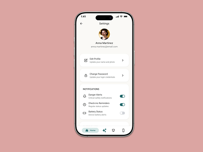 Setting Ui dashboard design settings ui