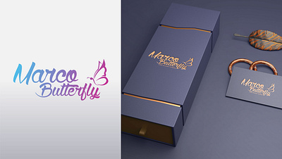 Marco Butterfly (Company Logo Design) brand logo branding business logo butterfly logo company logo custom logo design graphic design logo logo design minimalist logo modern logo professional logo vector