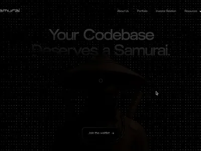 AI Landing page interaction ai landing page hero hero section interaction ui ux