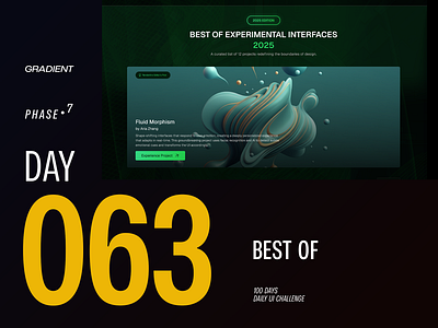 Best Of - DailyUIChallenge 100daysui branding dailyui dailyuichallenge design illustration logo ui uiux website
