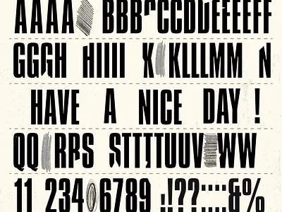 Have a nice day! branding calgary canada design female artist illustration illustrator letraset