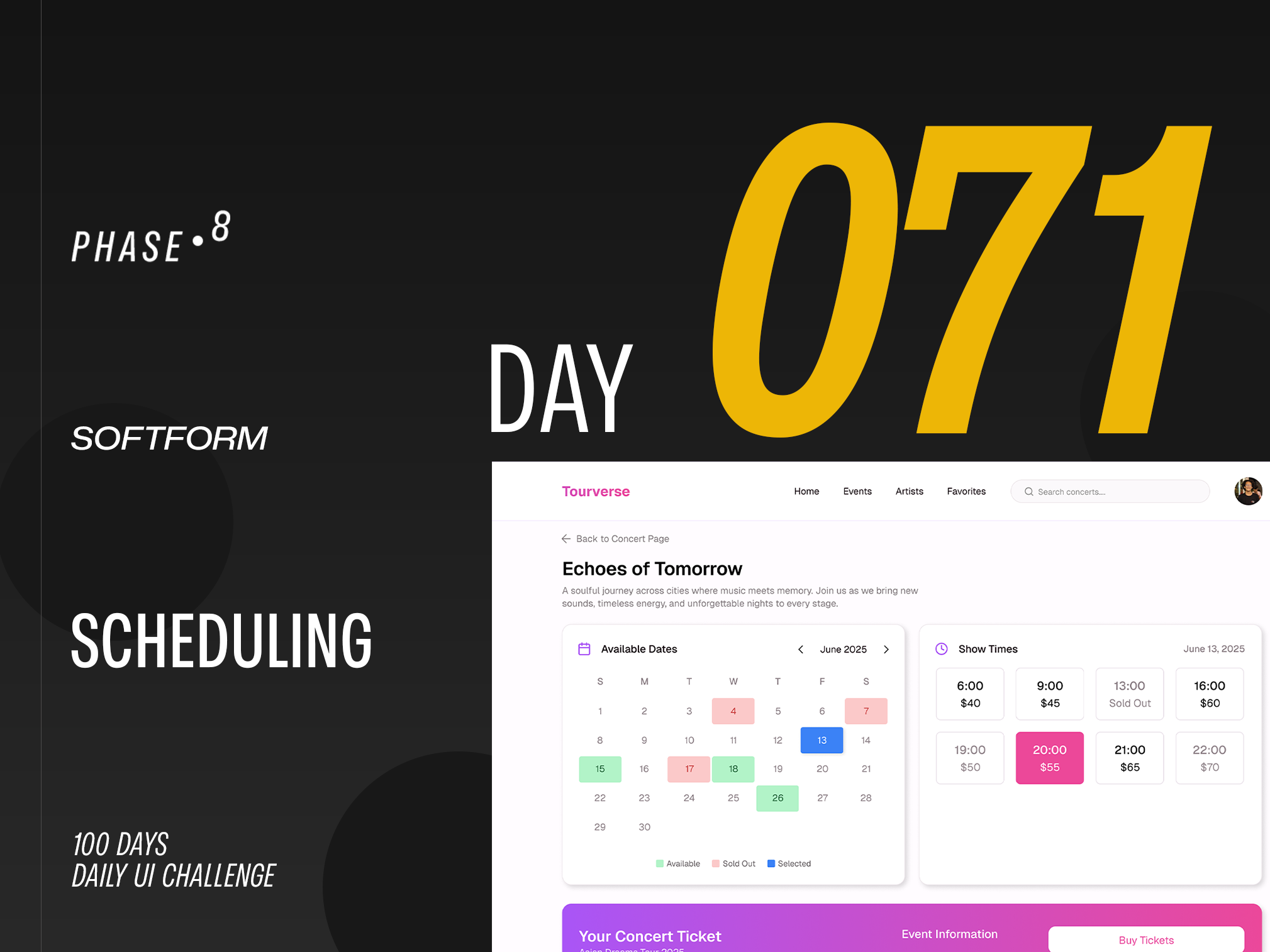 Scheduling - DailyUIChallenge 100daysui branding dailyui dailyuichallenge design illustration logo ui uiux website