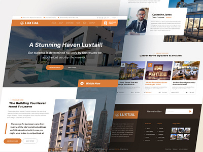 Luxury Real Estate Website UI/UX Design architecture highendliving homebuyers interiordesign landing page design listingplatform luxuryhomes minimalistui modernapartments propertylistings propertywebsite realestatedesign realestatemarketing realestatetech smarthome ui design uiux uxdesign webdesign website design