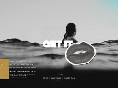CoLAB | Get it 1 branding design graphic design music typography