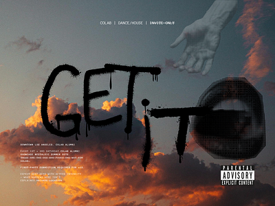 CoLAB | Get it 2 branding design graphic design music typography