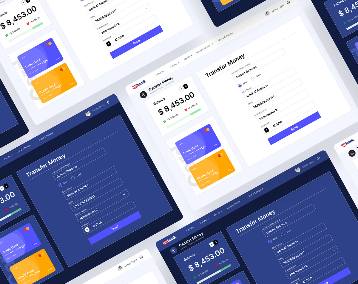 bank-transfers-uiux-by-sourav-aich-on-dribbble