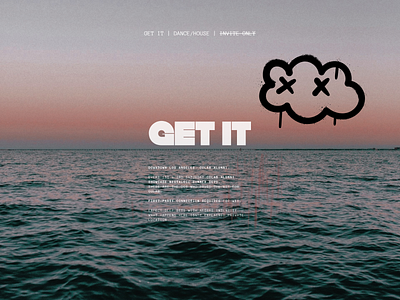 CoLAB | Get it 4 branding design graphic design music typography