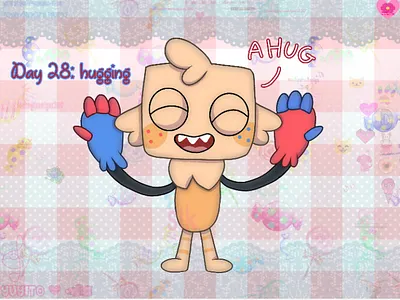 Junefairytale Day 28: hugging art post art tag digital art drawing fan art graphic design illustration