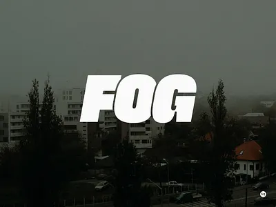 Fog adobe design designer fog graphic graphic design illustration illustrator letter lettermark logo offset shape typography