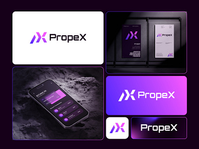 PropeX – P and X Lettermark Logo for Smart Tech & Web3 ai logo blockchain logo blockchain tech logo branding crypto logo defi logo fintech logo letter p logo letter x logo lettermark logo logo logo design logo design specialist logo designer p logo prop firm prop tech logo startup identity web3 logo x logo