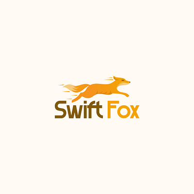 Swift Fox – Minimal Mascot Logo Design brand identity branding design design logo flat fox graphic design illustration logo logo design logos logotype mascot minimal minimal logo modern sleek timeless unique