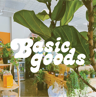 Basic Goods Logo branding design graphic design illustration logo