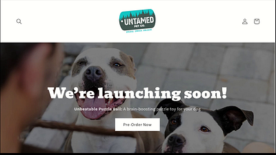 Pet Store Shopify Website branding clean shopify ui coffee brand website dark theme design design dropshipping e commerce e commerce ux design liquid code shopify minimalist web design premium ui design responsive shopify design shopify shopify developer shopify redesign shopify store shopify store upgrade shopify theme shopify theme customization trust badge design