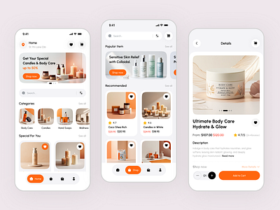 E-commerce Mobile App app ui application beauty app e commerce ecommerce ecommerce app ecommerce design mobile app mobile app design mobile ui online shopping shop shopify shopping app shopping cart store ui walet