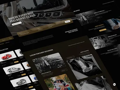 Veluxe - Luxury Car Rental car car rental luxury rental website ui ui design user interface vehicle veluxe web web ui website