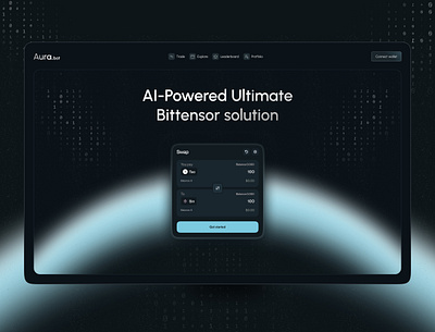 Aura Bot - Your Gateway to Bittensor / DePin ai ai decentralized bittensor bridge crypto crypto portfolio crypto staking dashboard depin investment staking tao bot trade web design
