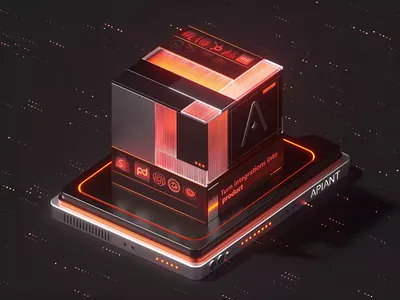 3D Animation For Apiant.com 3d 3d animation 3d art 3d tech 3d visual 3danimation saas tech website website animation