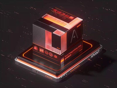 3D Animation For Apiant.com 3d 3d animation 3d art 3d tech 3d visual 3danimation saas tech website website animation