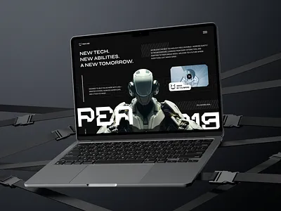 PEA-019 / A.I. Assistant ai app assistant concept design interface mecha robot ui ux web design website