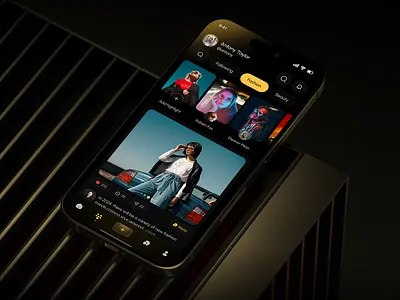 Social Network Mobile App app app design app ui chat app design mobile app saas social app social media social media app social network social network app ui uiux web design website design