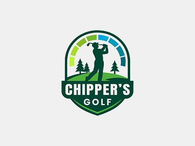 chipper's golf animation branding design golf graphic design green identity logo sport vector