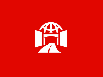 Global Gateway — Minimal Logistics Logo Concept. brand design branding courier dribble shots freight logo global branding graphic design logistics logo logo logo desing minimal logo modern work motion graphics transport transportation transportation logo trucking ui vector logo