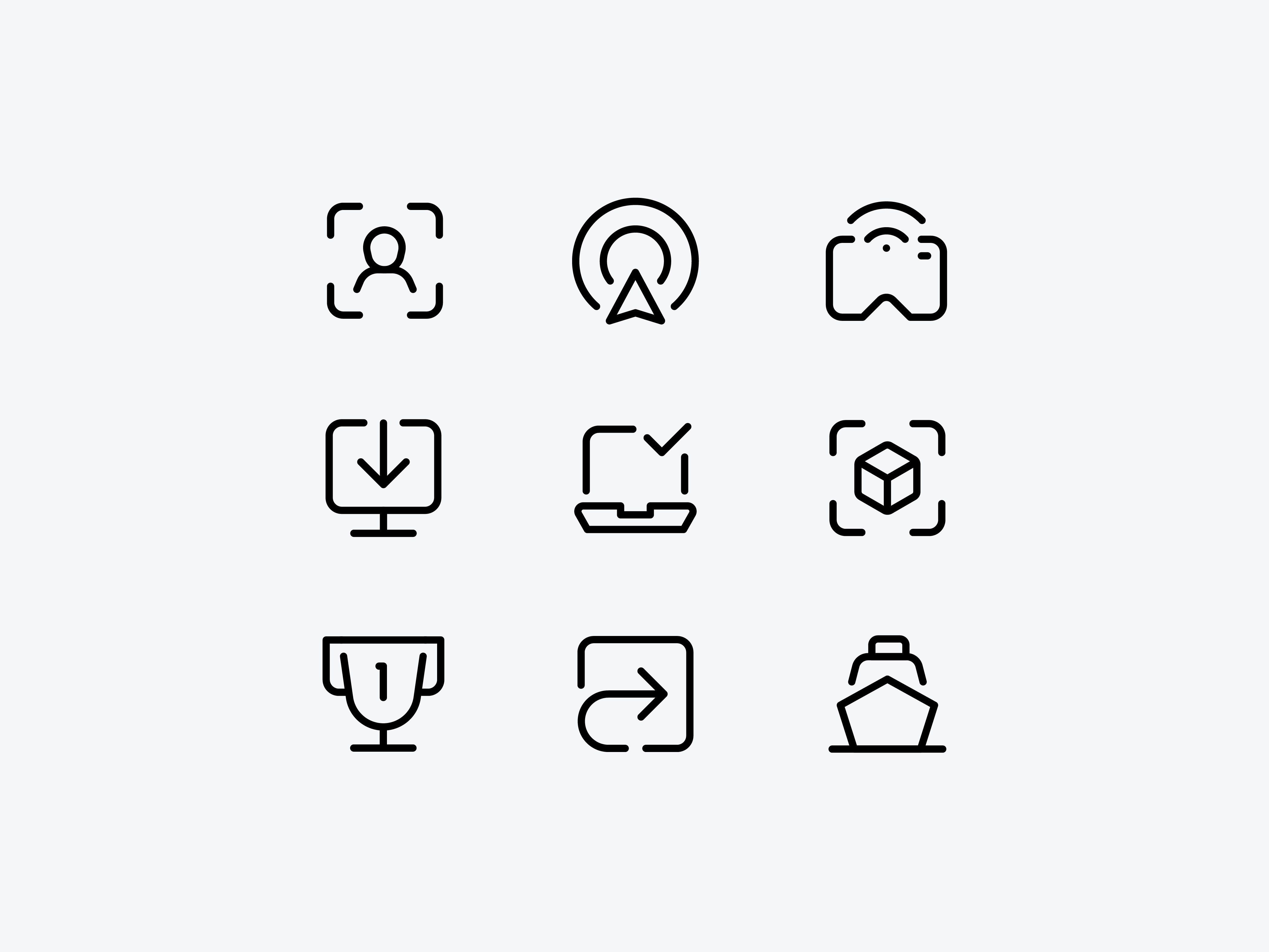 Sendle Icons | Iconography boatd icon brand icons clean icons computer icon icon icon designer icon designers icon system iconography icons logistics logistics icon modern icons monitor icon monoline profile icons shipping icon startup icons tech icons winner icon