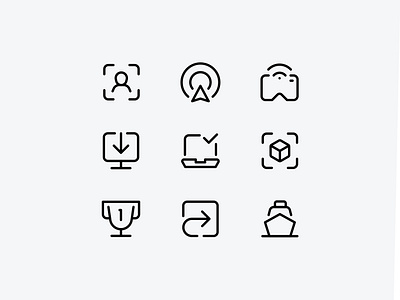 Sendle Icons | Iconography boatd icon brand icons clean icons computer icon icon icon designer icon designers icon system iconography icons logistics logistics icon modern icons monitor icon monoline profile icons shipping icon startup icons tech icons winner icon