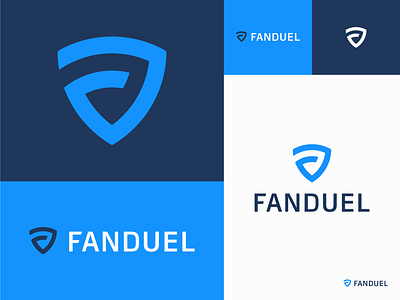 Updated Fanduel Logo Proposal betting branding d f fanduel icon identity logo logomark logotype mark refresh shield sports update