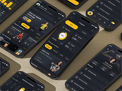 Fitness app design app app design app ui design fitness fitness app home page ios iphone login mobile mobile app mobile app design mobile app ui sign in ui ui design user interface ux ux design