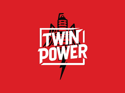 Twin Power by EasyR Australia Brand Graphic Asetss and Logo badge branding design graphic design illustration logo t shirt vector vintage