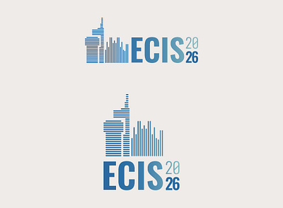 Logo Ecis 2026 graphic design logo