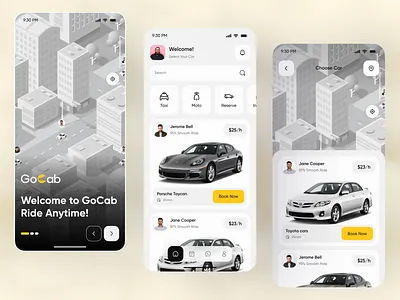 Taxi Booking App app app design ios mobile mobile app mobile ui ridehailingapp smartmobility taxi taxiapp taxibookingui transportapp uber uber app ui ui design uiux