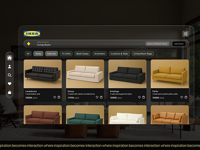 IKEA VR experience ikea product design service service design shopping ui user interface ux vr vr design vr experience