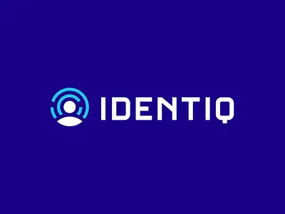 Identiq biometric branding fingerprint fingerprint logo human logo id id logo identity logo logo design modern security security logo symbol tech technology