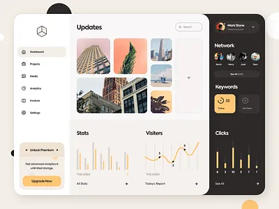 Dashboard Summary app design dashboard interface mobile app photos summary ui design ux