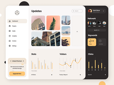 Dashboard Summary app design dashboard interface mobile app photos summary ui design ux