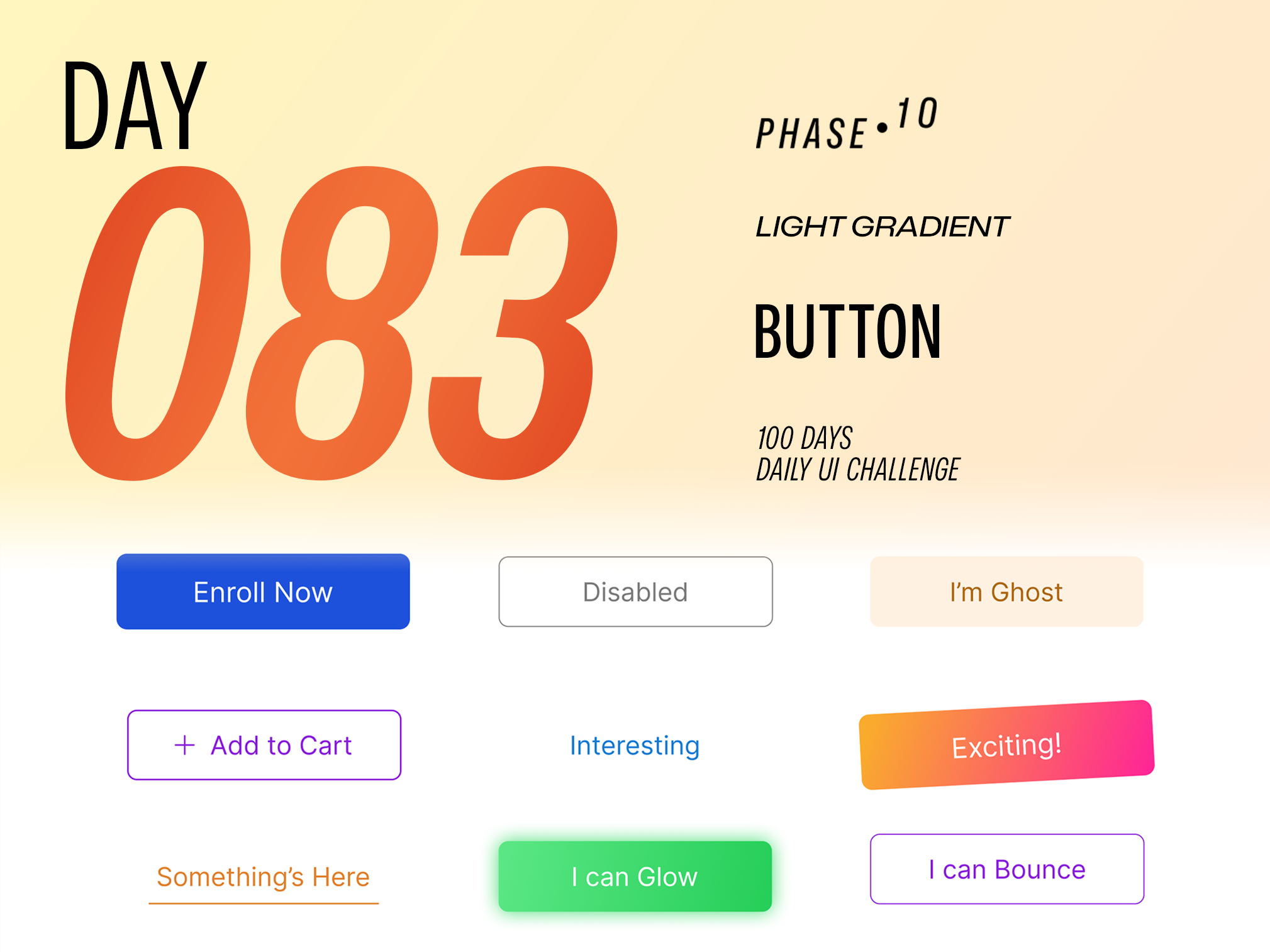 Button - DailyUIChallenge 100daysui branding dailyui dailyuichallenge design illustration logo ui uiux website