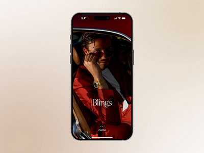 Blings — Concierge Service / Mobile App Design aesthetictechnology animation crypto cryptoux designmeetsluxury digitalaesthetics elegantui highendinterface luxury luxurydesign mobile app mobile design ui ux uxfortheelite visualluxury