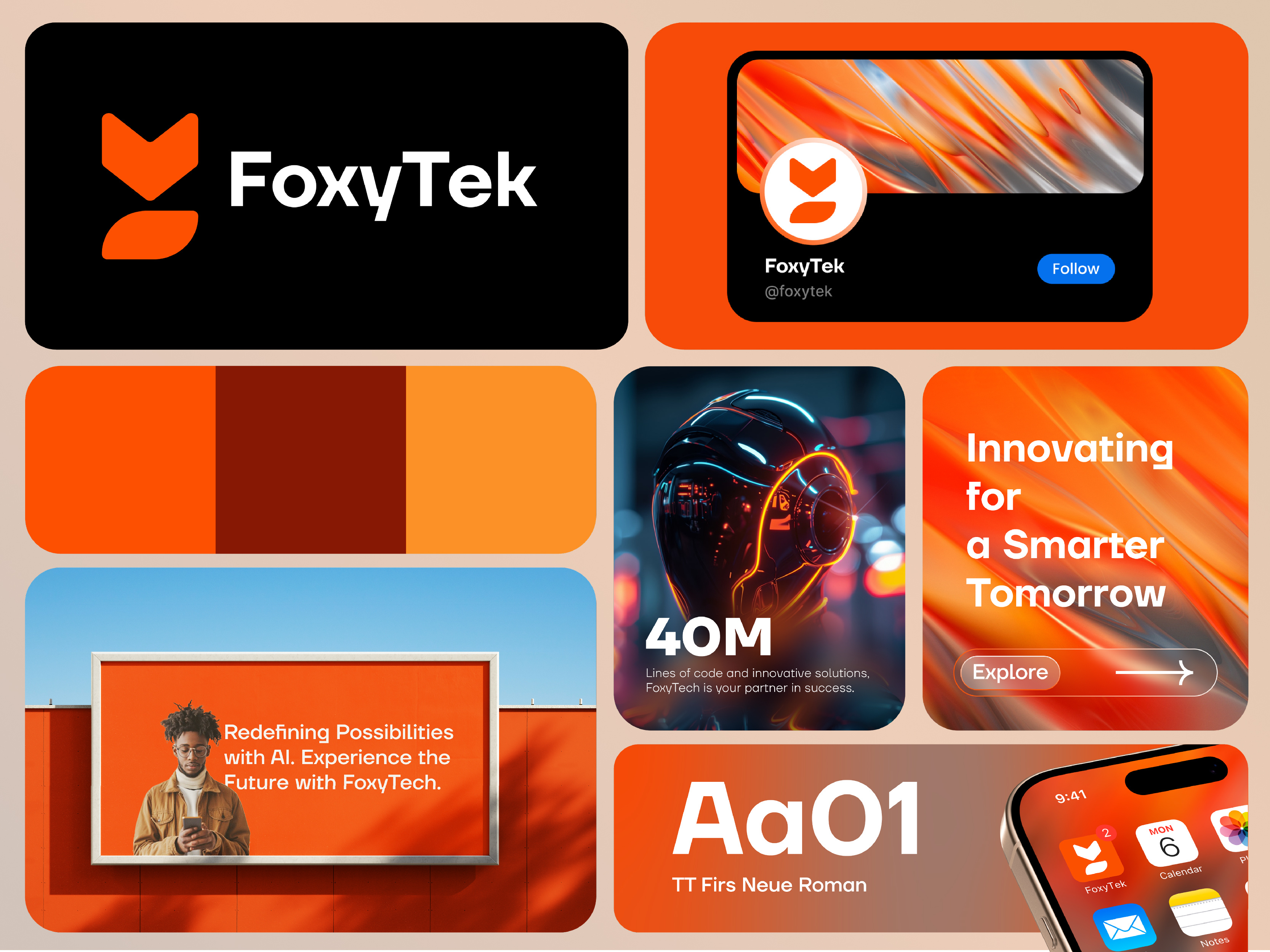 Example of Logo & Complete Branding