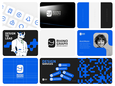 🦏 RhinoGraph | Brand Identity 3d advertising design animation app design brand identity branding design graphic design icon pack design illustration logo design motion graphics presentation print design rhinograph social media design ui ui design ux design website design