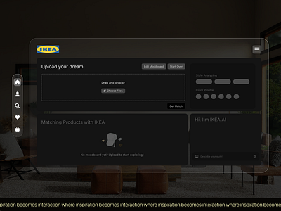 IKEA VR figma figma vr ikea ikea vr product design service design ui user experience user interface ux uxui vr vr experience