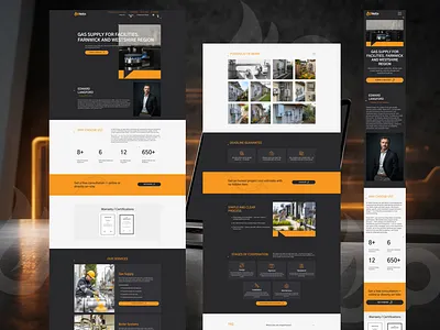 Landing page - Figma | Redesign landing page clean design creative design design design inspiration figma freelance project landing page minimal design modern design redesign project responsive design ui ui design upwork project ux ux design web web design web redesign website design