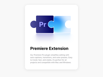 Premiere extension