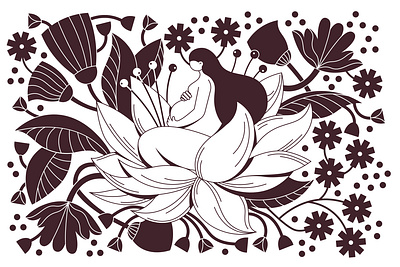 Patiently waiting 🌷 2d character concept design illustration vector visual