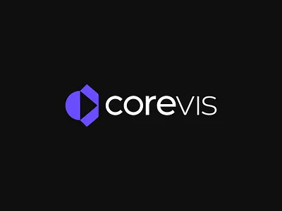 Corevis Logo Design brand branding core logo corevis digital agency graphic design logo logo design logo designer logo maker logo mark logos purple studio agency visual branding visual identity