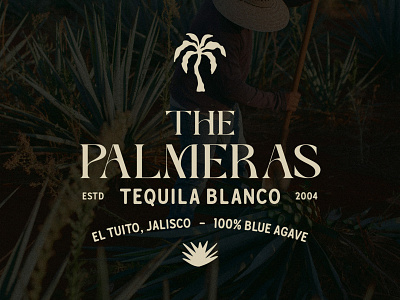 The Palmers Tequila brand designer brand identity branding graphic designer logo logo designer logo ideas logo identity logo maker logos tequila tequila branding tequila design tequila logo vintage design visual identity