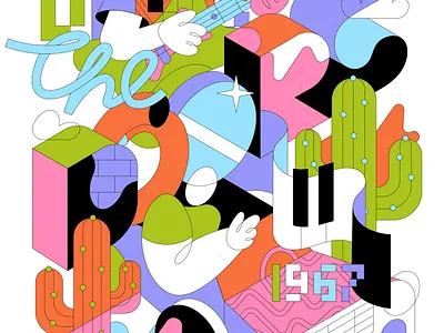 The Doors / Strange Days coverart doors gigposter lettering music musicposter rock typographicillustration typography