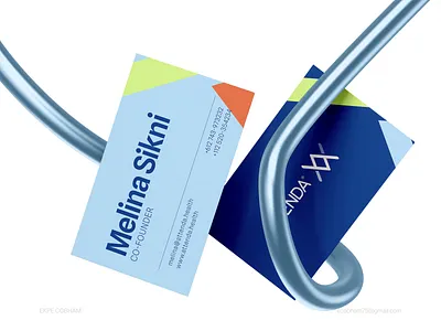 Business Card Exploration - Email Coaching App ai saas visual identity design brand identity brand identity design branding graphic design logo meta ad design saas saas ad design saas visual identity static ad design