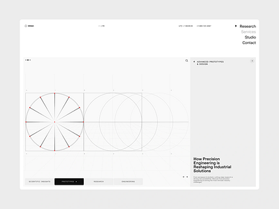 Union Precision Engineering - Industrial Web UI Design design landing page minimalist minimalist design simple simple design ui ui design union user experience user friendly user interface ux ux design web design website